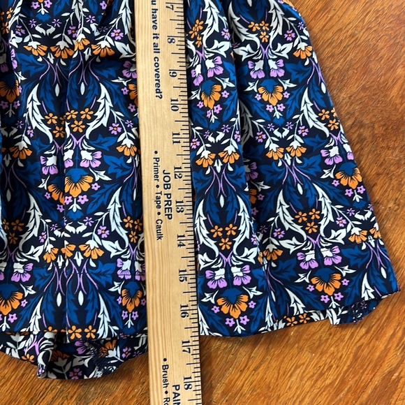JOY JOY Blue OLIVIA Print Smocked Shorts, NWT - Picture 9 of 10